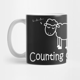 Counting Sheep White Mug